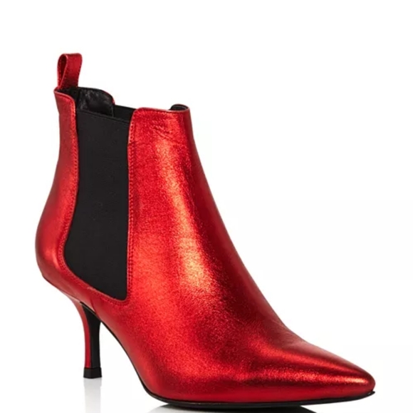 anine bing red stevie boots